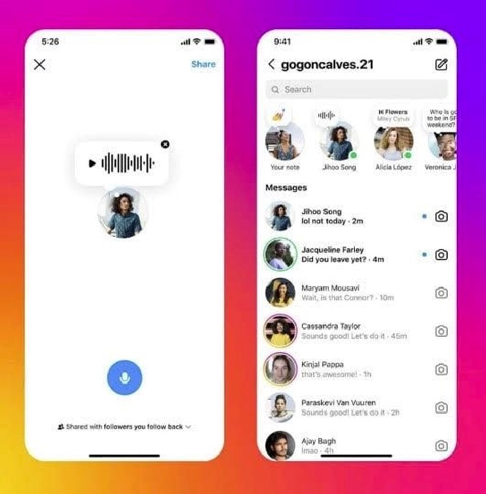 Instagram yeni özelliği test ediyor: Sesli olarak paylaşılabilecek - 1