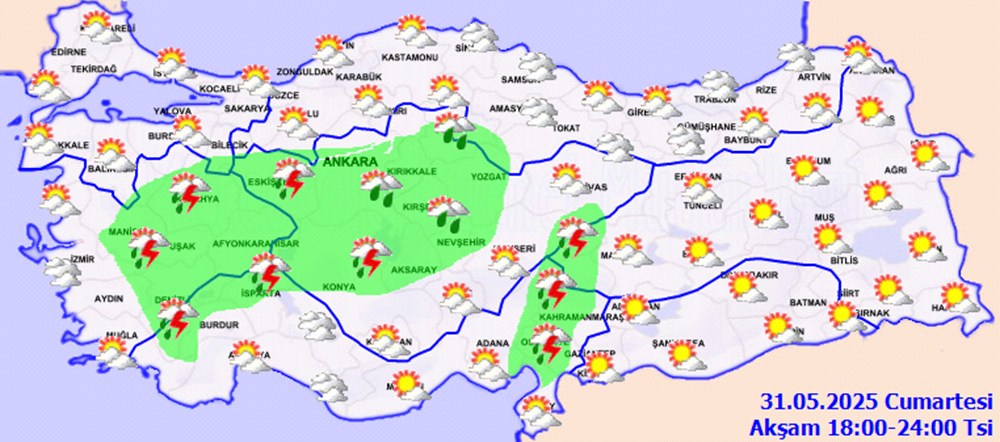 Yağışlar sürüyor: Marmara'da fırtına uyarısı 75 6NkI51Pj7Uia1CSX6WYcww