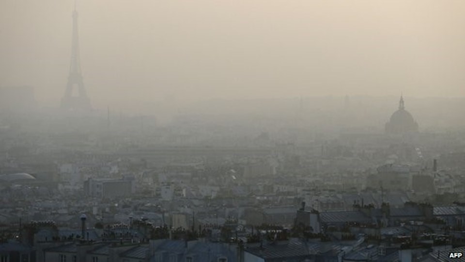 Paris'te hava kirliliği önlemi - 1