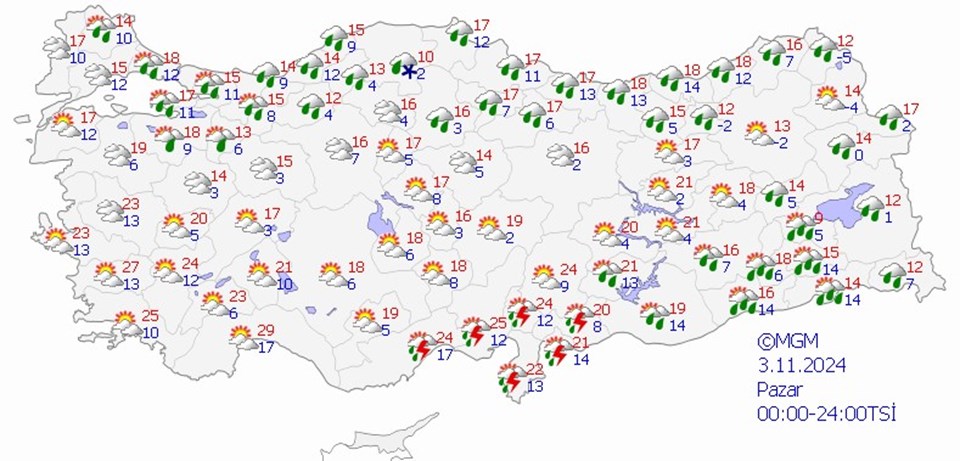 Hafta sonu hava nasıl olacak? 2-3 Kasım hava durumu tahminleri - 2