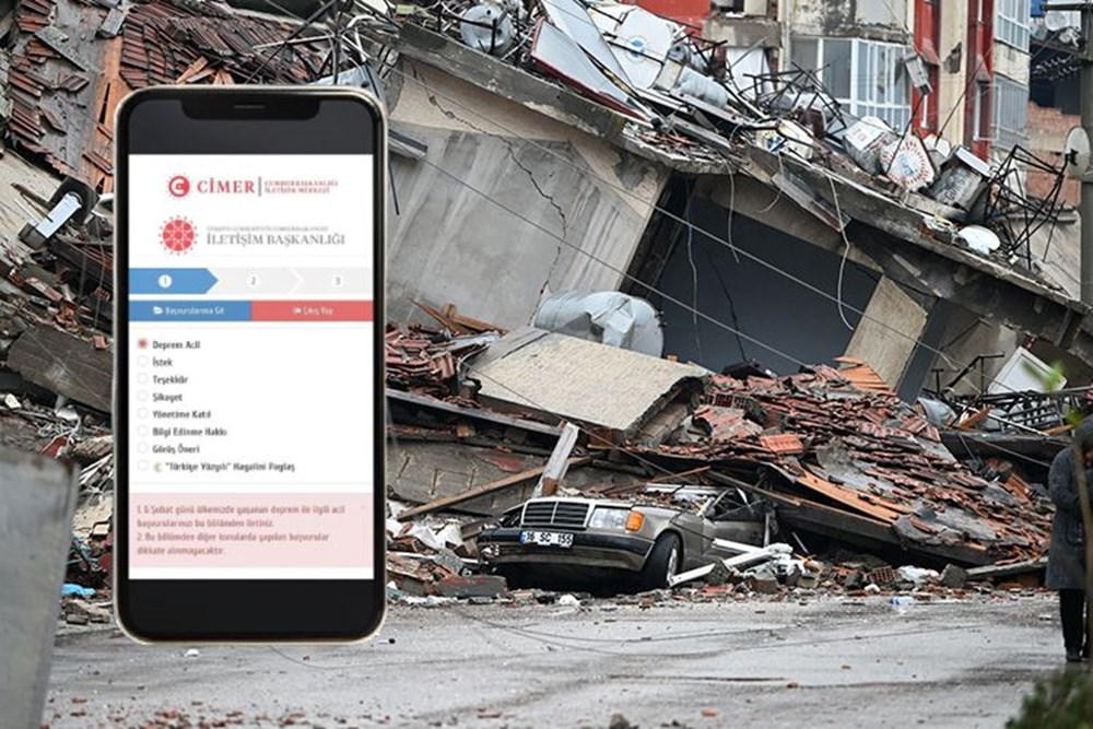 CİMER deprem hattı sorgulama ekranı: CİMER deprem hattı nedir, acil durum başvurusu nasıl yapılır? - 1