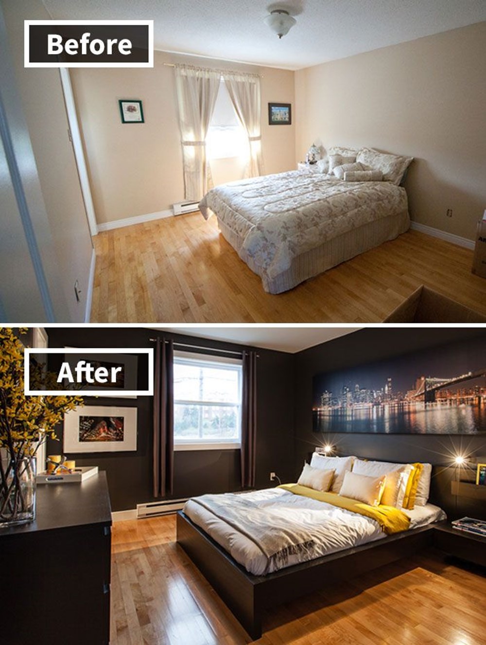 Комната сменила. Комната до и после. Интерьер квартиры до и после. Интерьер до и после комнаты. Декор комнаты до и после.