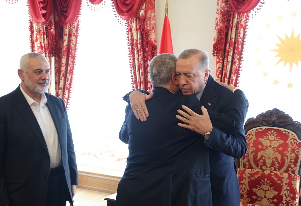 Dolmabahçe'de Erdoğan-Haniye görüşmesi - 2