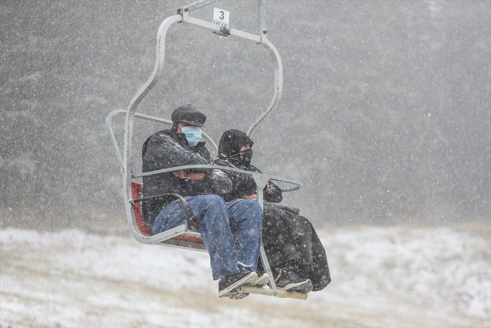 Yurttan manzaralar: Kar erken geldi - 18