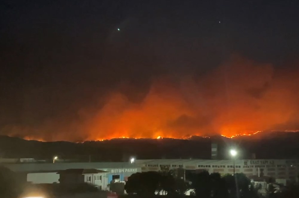 Çanakkale'de orman yangını (6 köy ve üniversite kampüsü tahliye edildi) - 15