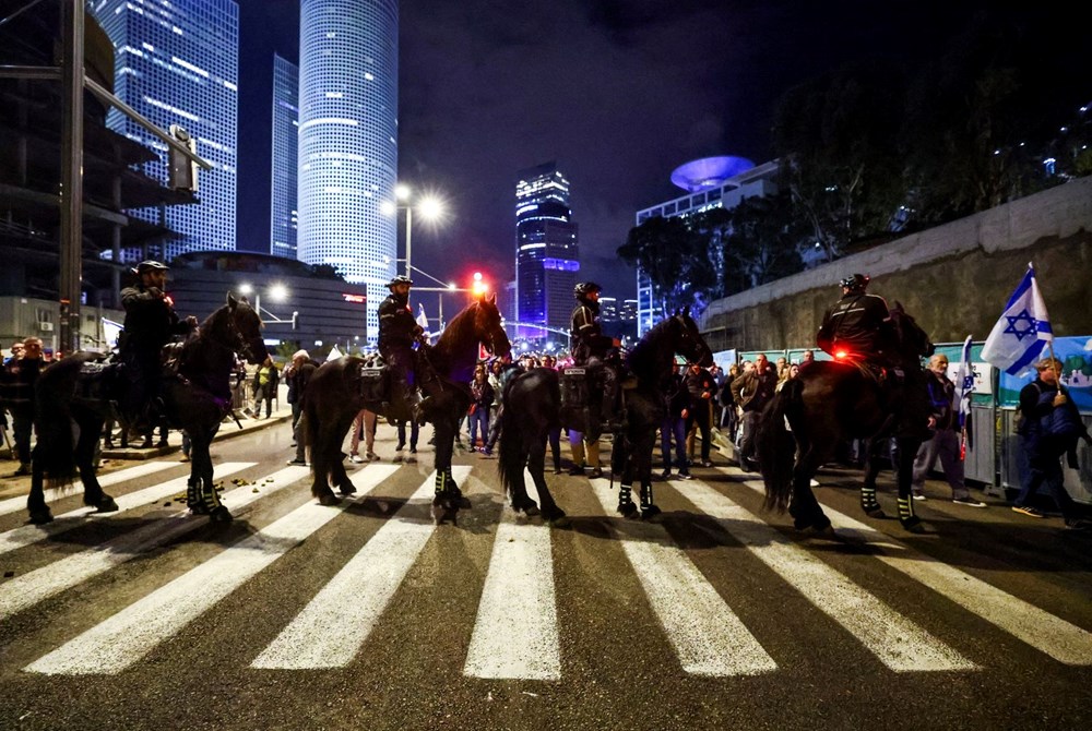 İsrail bir kez daha sokaklarda: Halk Netanyahu'yu istemiyor - 3