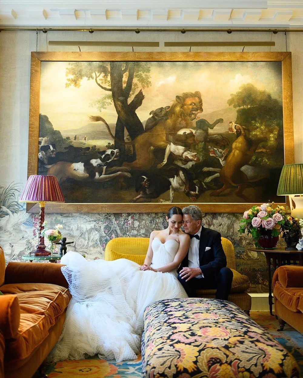 Katharine McPhee ve David Foster evlendi - 1
