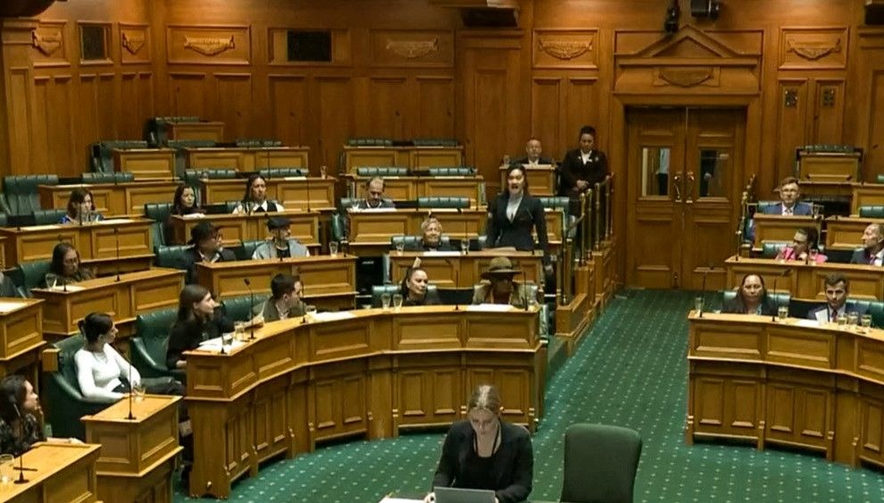 Mecliste haka dansına ceza