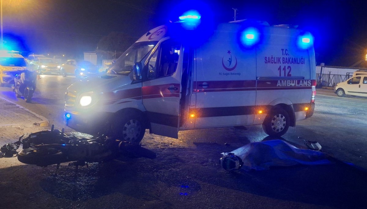 Antalya'da motosikletli genç yaşamını yitirdi
