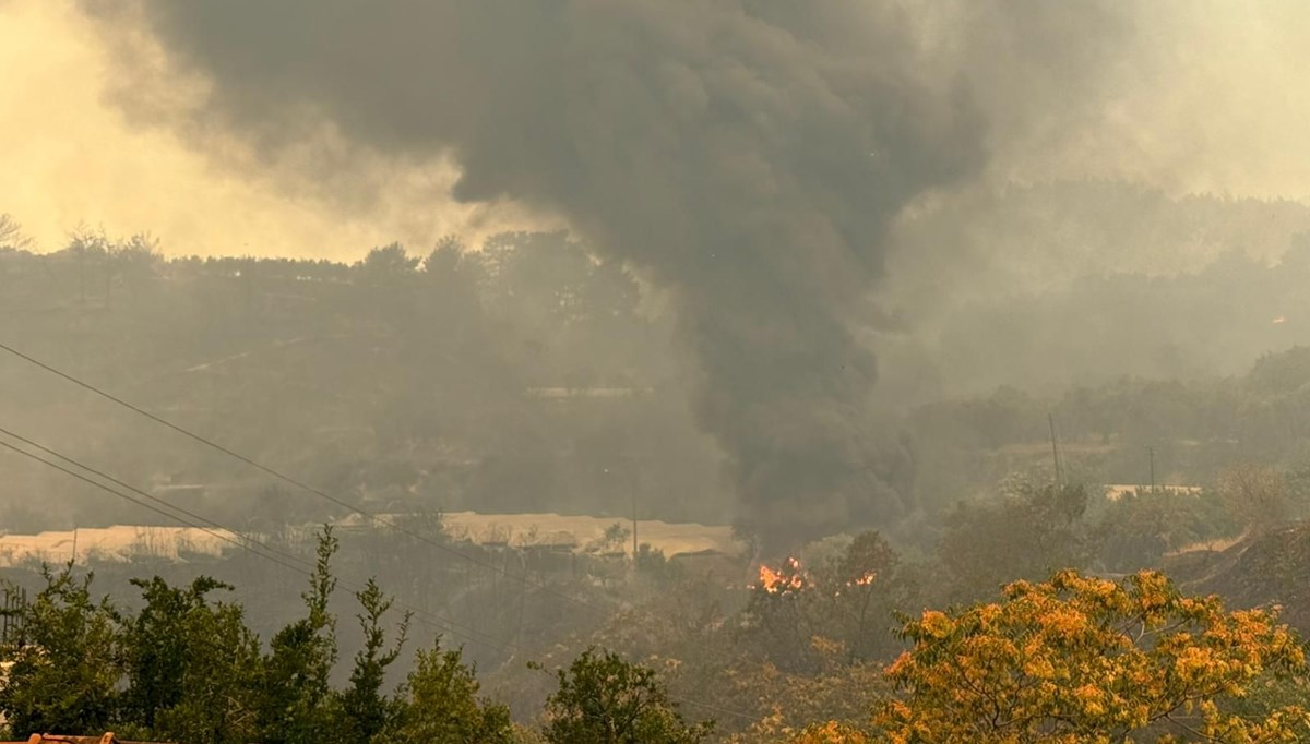 AFAD'dan yangından etkilenenlere yardım