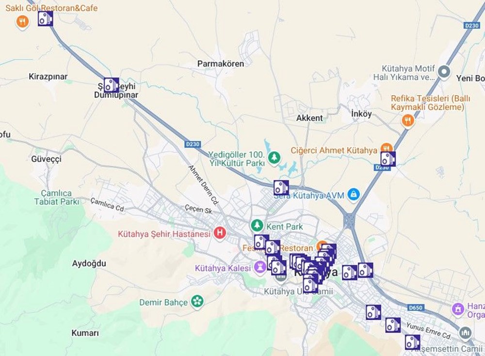 Yola çıkacaklar dikkat... Sabit radar noktaları belli oldu - 42