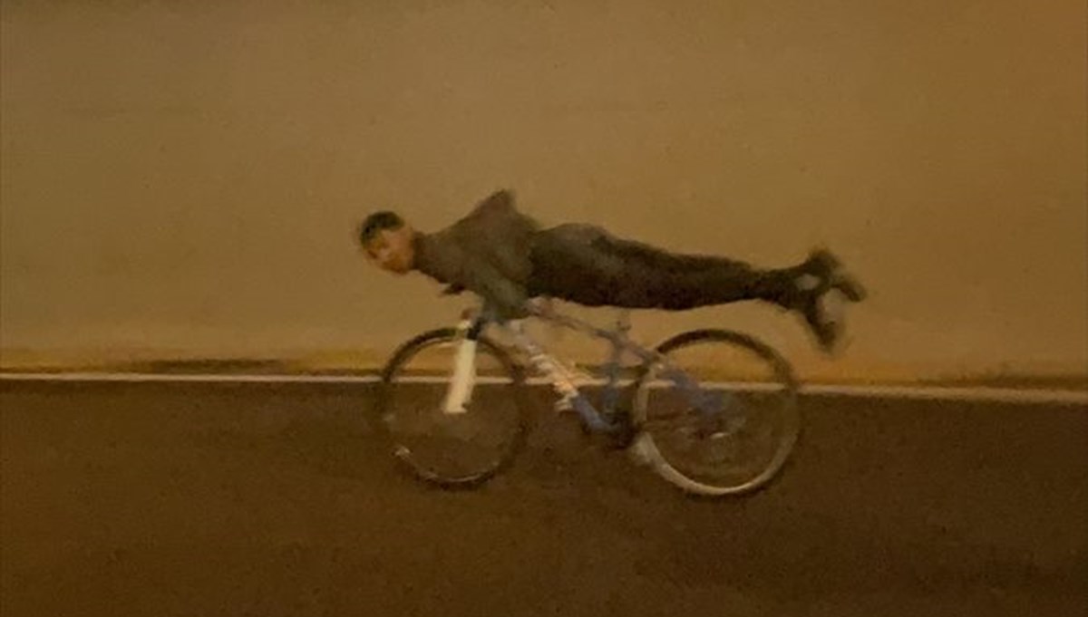 Gaziantep'te bisikletlilerin tehlikeli yolculuğu