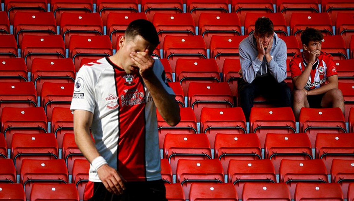 Premier Lig'de Southampton 10 yıl sonra küme düştü