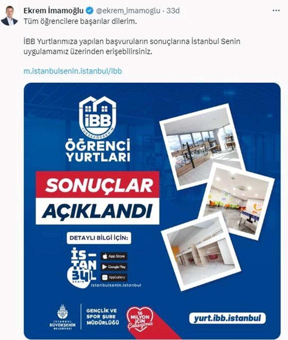 İBB yurt başvuru sonuçları açıklandı: İBB yurt sonuç sorgulama sayfası (yurt.ibb.istanbul sonuç ekranı) - 2