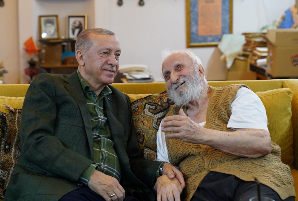Cumhurbaşkanı Erdoğan'dan neyzen Niyazi Sayın'a ziyaret - 4