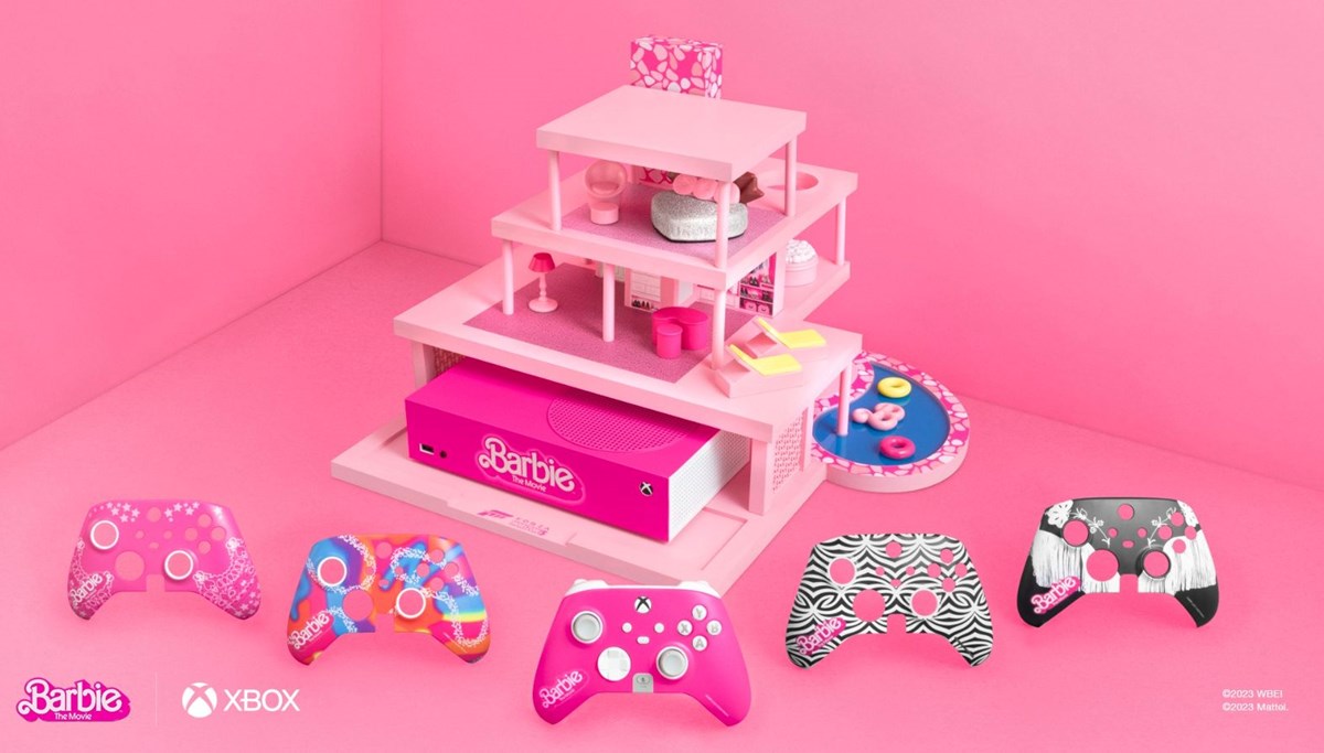 Xbox, Barbie temalı konsol ve kontrolcülerini tanıttı