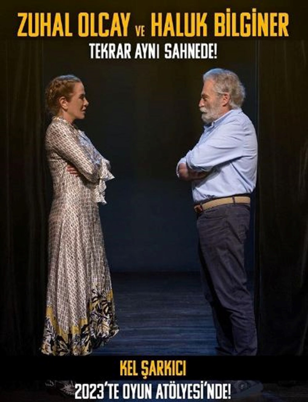Zuhal Olcay ile Haluk Bilginer yıllar sonra aynı sahnede - 3
