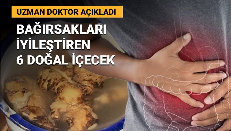 Gastroenteroloji doktoru açıkladı: Bağırsakları iyileştiren 6 içecek
