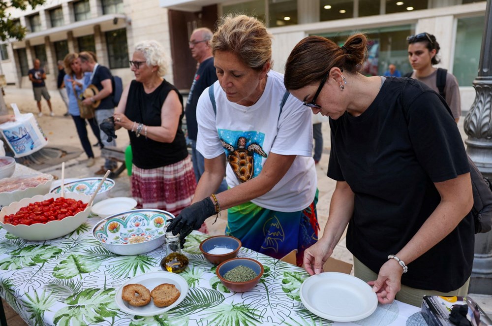 G7 zirvesinde Gazze protestosu - 4