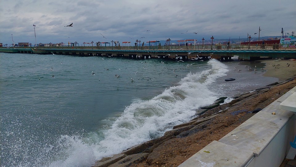 Marmara Denizi ulaşımına poyraz engeli - 1