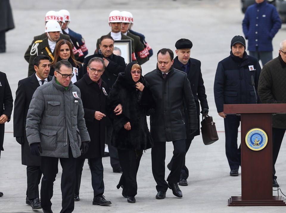 Rus Büyükelçi Andrey Karlov için Ankara’da tören - 4