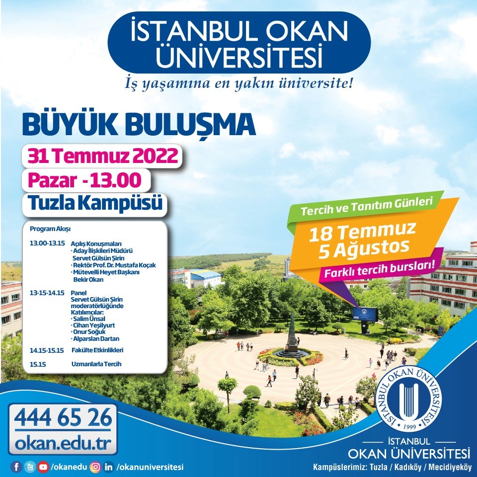 Tercihte “Büyük Buluşma” Okan’da - 1