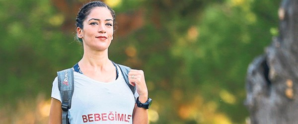 "Karnı burnunda" İstanbul Maratonu'na hazırlanıyor