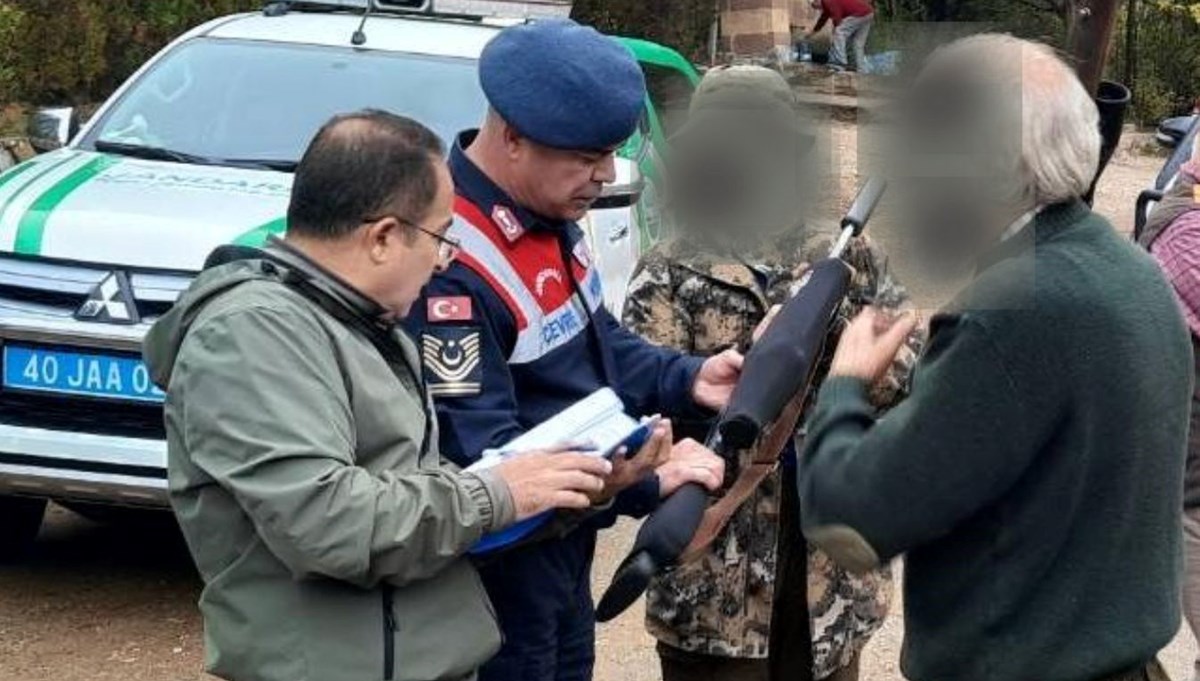 Kırşehir'de 4 kaçak avcı yakalandı