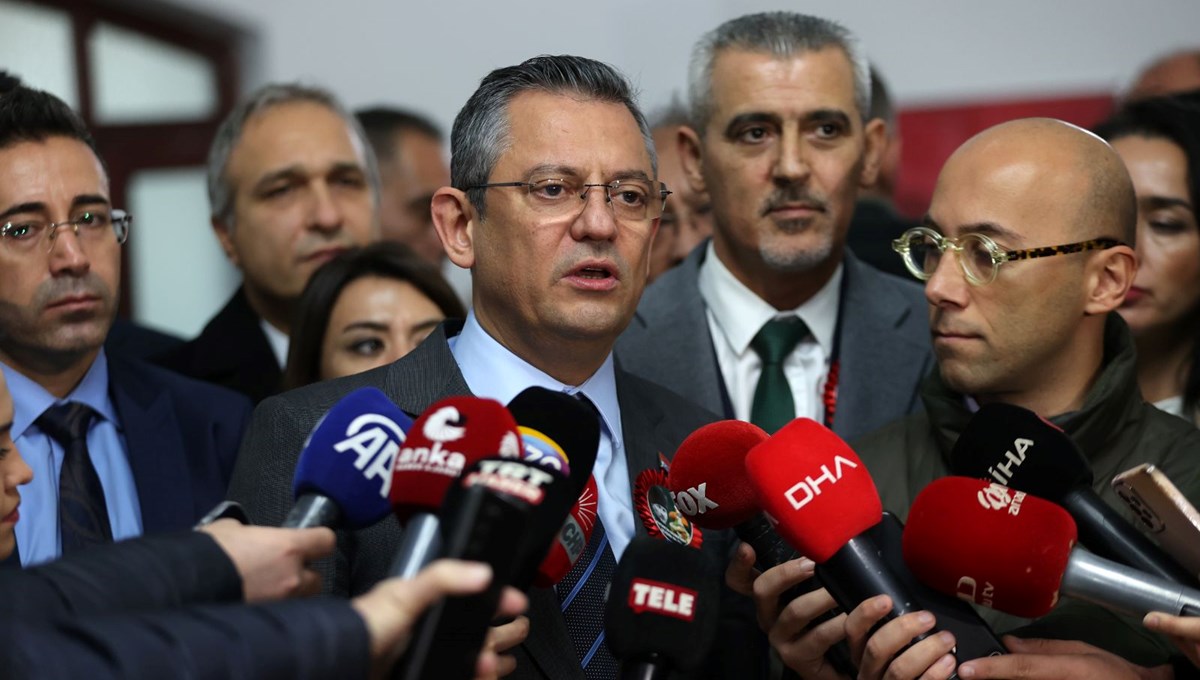 CHP Genel Başkanı Özgür Özel: 