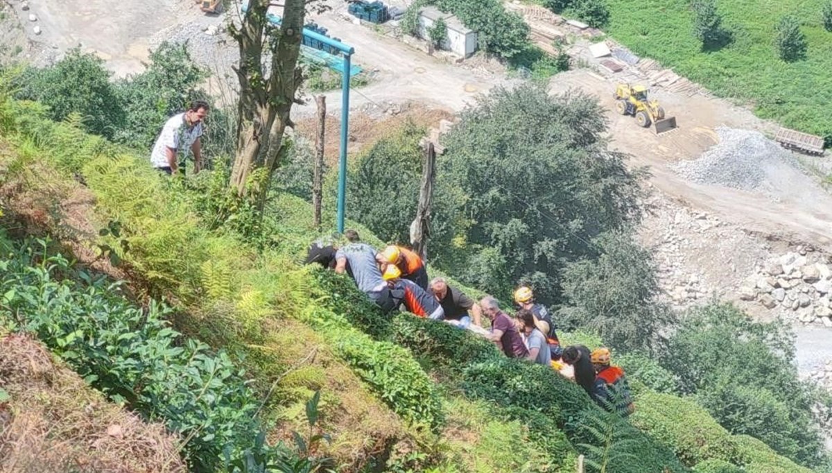 Rize'de çay toplarken elektrik akımına kapılan genç yaşam savaşını kaybetti