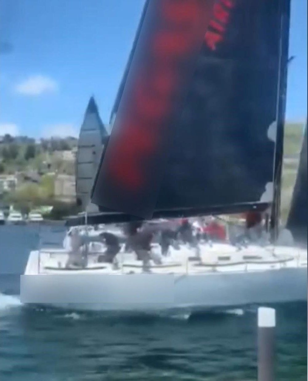 İstanbul Boğazı'nda panik anları: Zelzeleye denizin ortasında yakalandılar 74