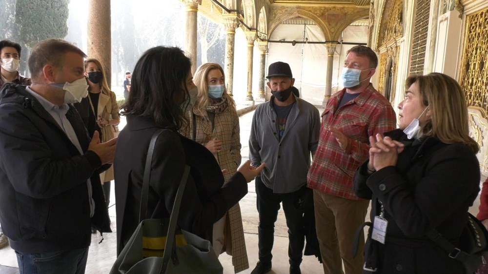 Dünyaca ünlü senarist ve yönetmen Guy Ritchie Ayasofya ve Topkapı Sarayı'nda - 5