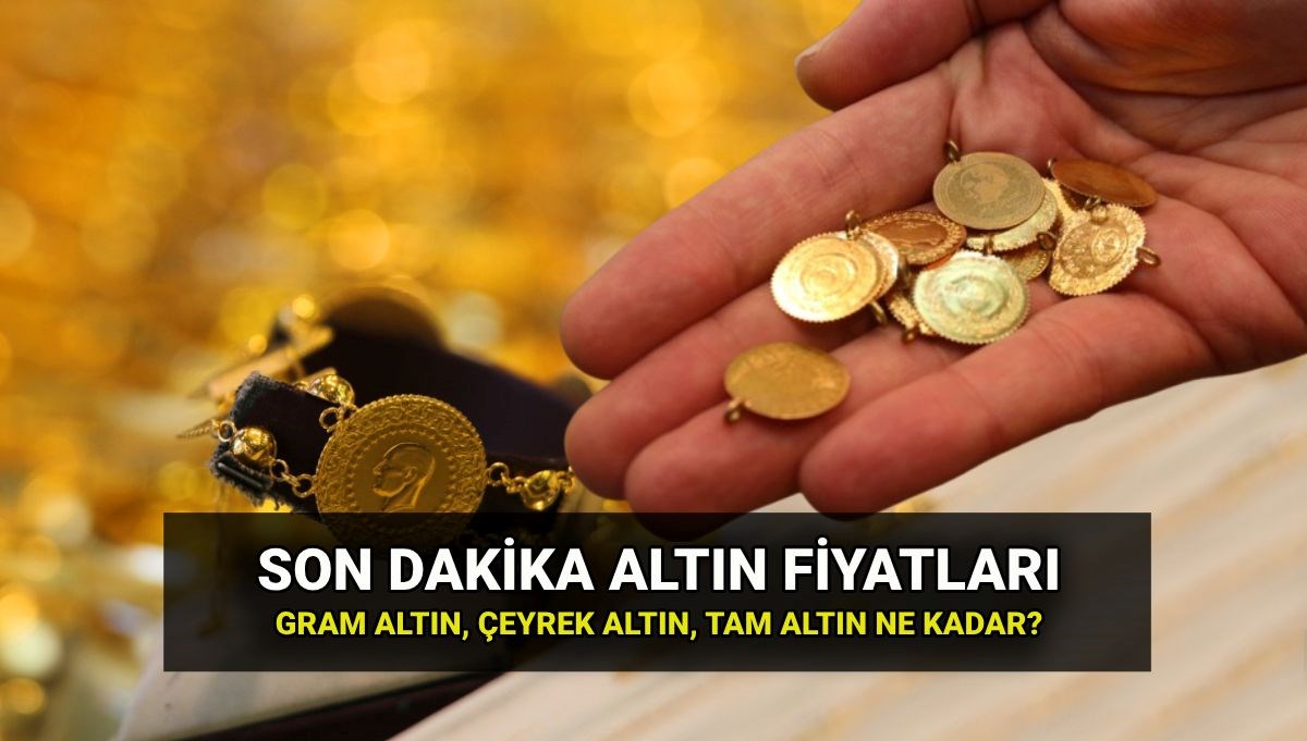 Altın yükseliyor mu, düşüyor mu? 9 Temmuz altın fiyatlarında son durum: Gram altın ve çeyrek altın bugün kaç TL?