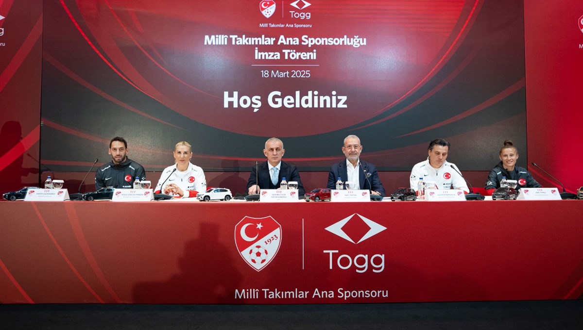 TOGG, Milli Takımlar ana sponsoru oldu