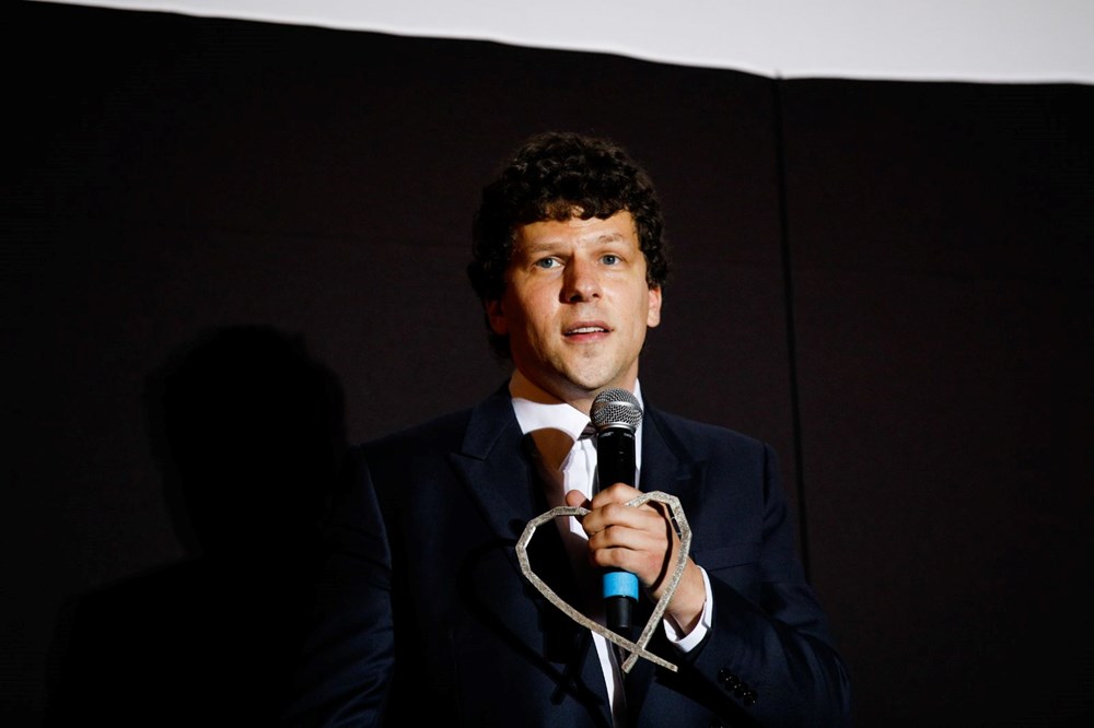 ABD'li oyuncu Jesse Eisenberg'e'Saraybosna'nın Kalbi' Onur Ödülü verildi - 8