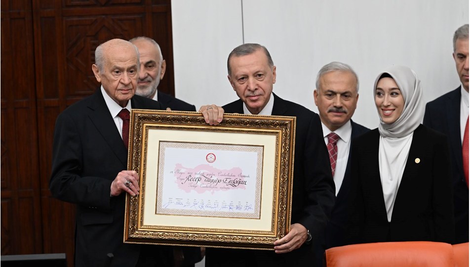 Cumhurbaşkanı Erdoğan, Meclis'te yemin etti - Son Dakika Türkiye Haberleri | NTV Haber