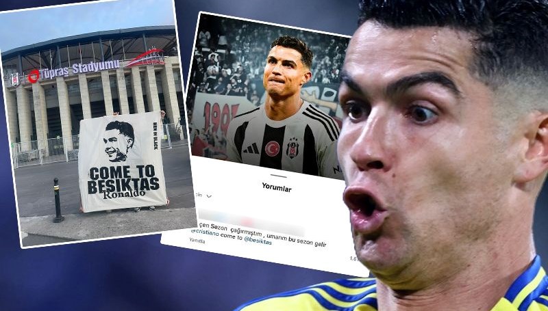 Ronaldo çılgınlığına o futbolcu da katıldı!