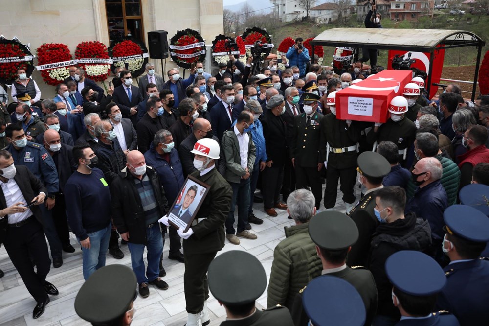 Şehit Pilot Burak Gençcelep'e veda - 13