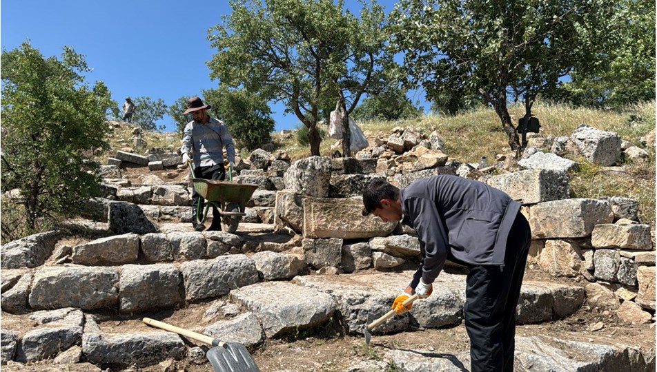 Arsameia Ören Yeri'nde 54 yıl sonra kazı çalışmaları yeniden başladı
