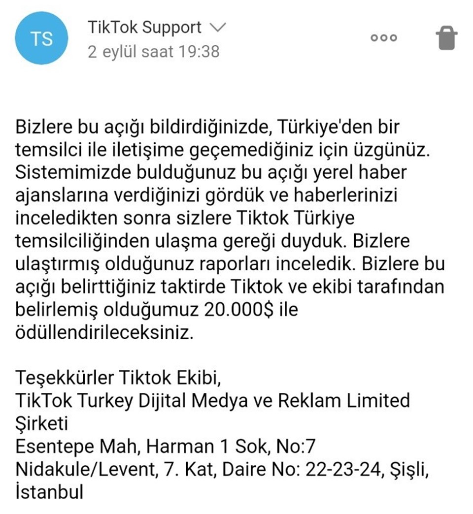 TikTok'un açığını bulan Türk gençler 20 bin dolar ödülü reddetti - 2