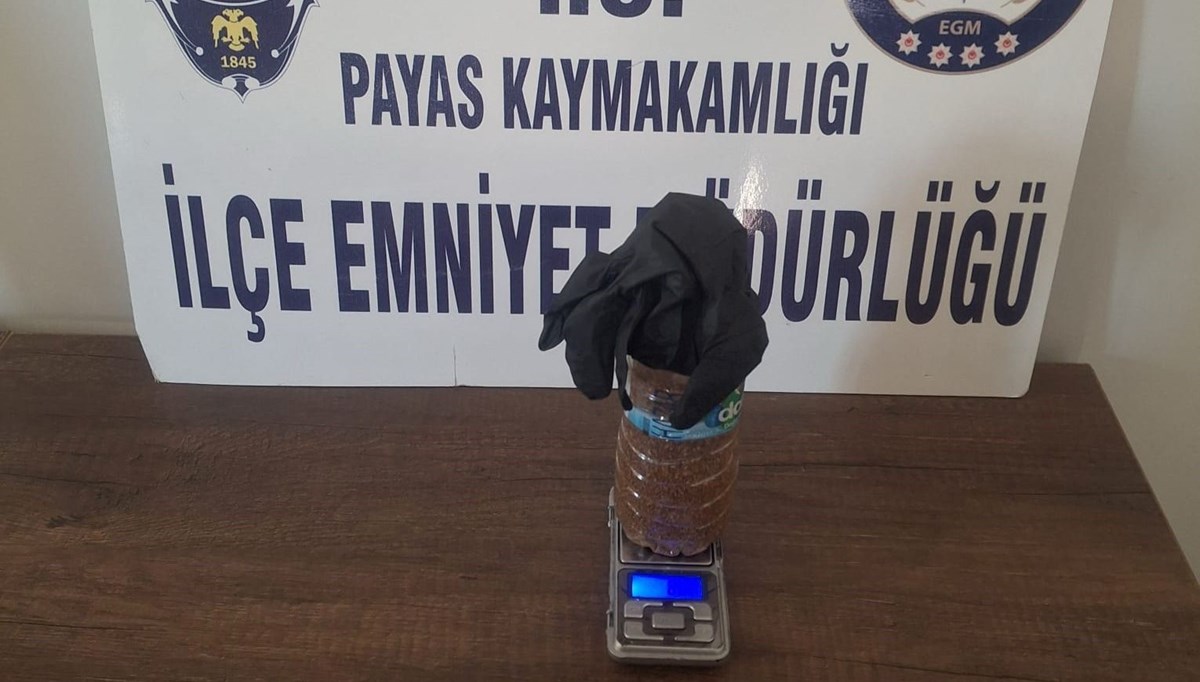 Hatay'da uyuşturucu operasyonu