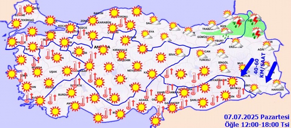Yeni haftada aşırı sıcak: Çarşambaya dikkat - 1