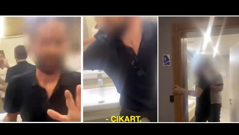 AVM'nin kadınlar tuvaletinde iğrenç olay