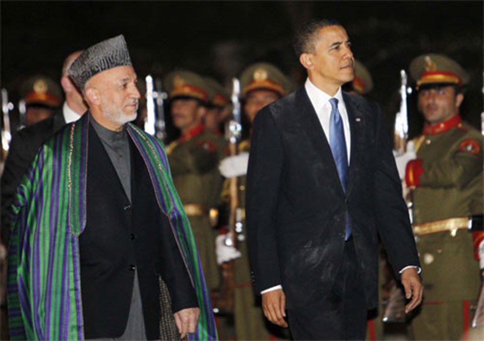 Obama ilk kez Afganistan'da - 1