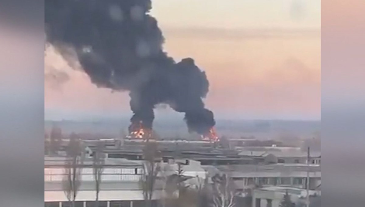 Harkov havaalanı bombalandı