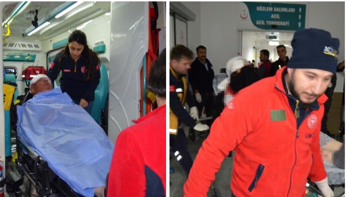 Aksaray'da kavga eden 40 yıllık çift vazo ile birbirini yaraladı Aksaray'da kavga eden 40 yıllık çift vazo ile birbirini yaraladı
