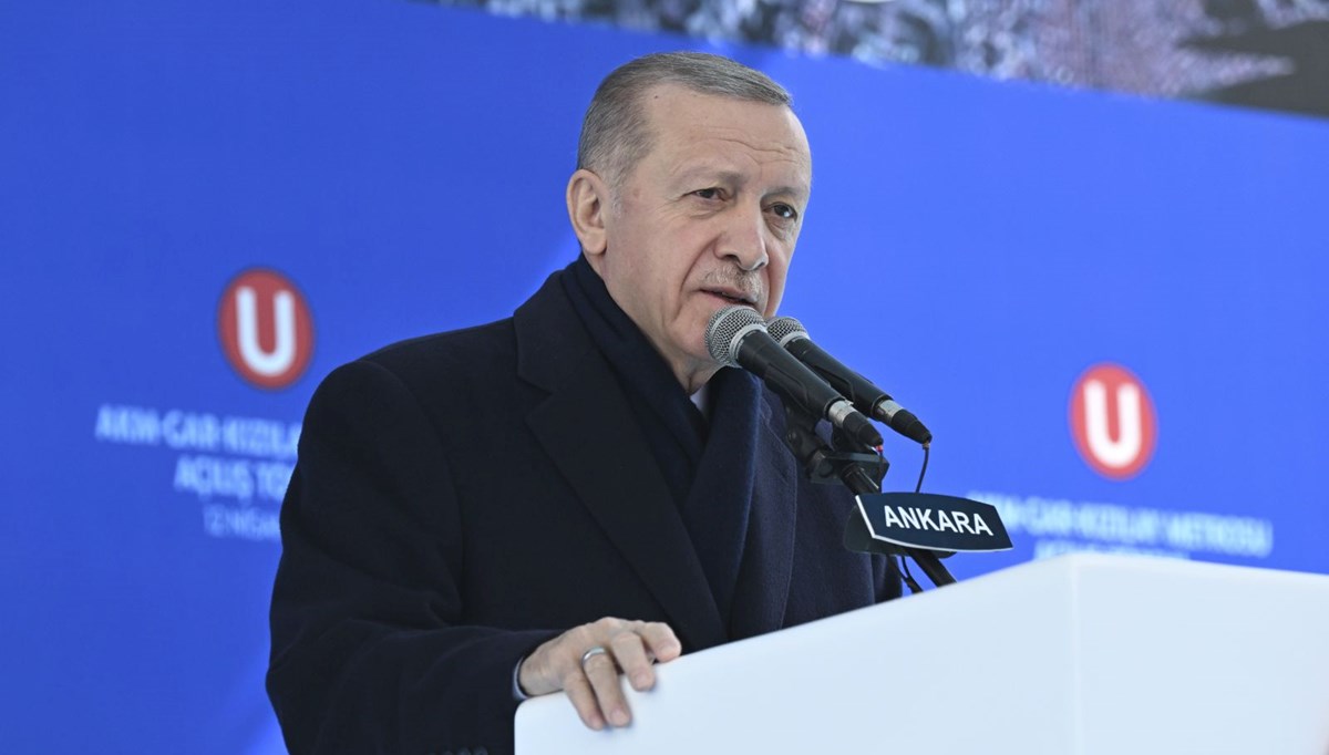 Cumhurbaşkanı Erdoğan'dan muhalefete sert eleştiri