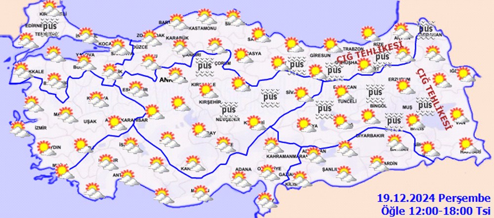 Meteorolojiden art arda uyarılar: Kuvvetli sağanak, yoğun kar ve fırtınaya dikkat! - 8