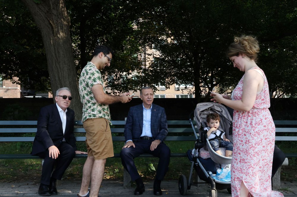 Cumhurbaşkanı Erdoğan, Central Park'ta yürüyüş yaptı - 2