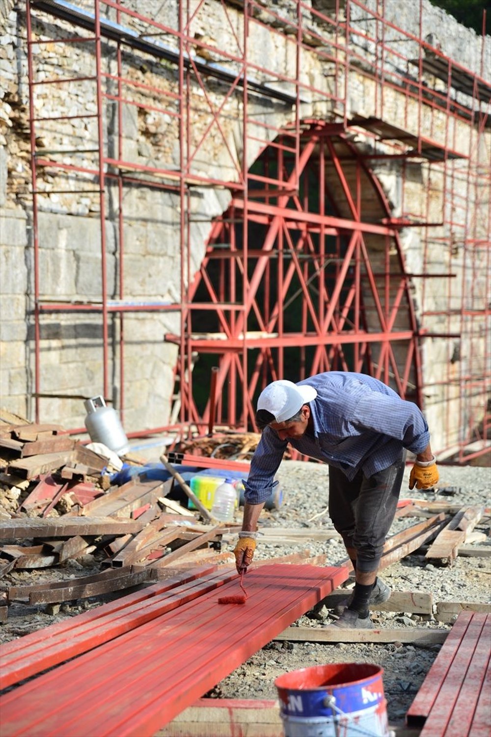 Troya'nın 3 bin 500 yıllık su kemeri restore ediliyor - 2